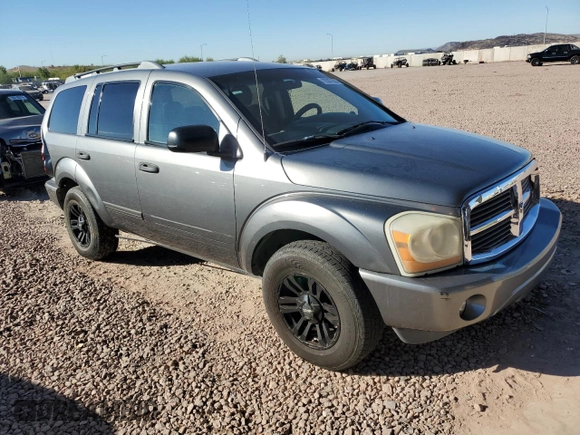 2005 Dodge Durango SLT with VIN 1D4HD48N55F514920, listed as a Copart auction lot 79307664 with 210,214 mi miles and Salvage Title. Bid and sale history available at carsss.com. Image 4.