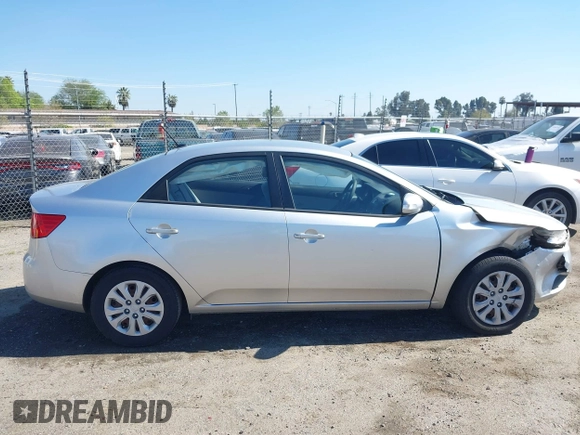 2010 Kia Forte EX with VIN KNAFU4A2XA5097831, listed as a IAAI auction lot 41872156 with 168,081 mi miles. Bid and sale history available at carsss.com. Image 13.