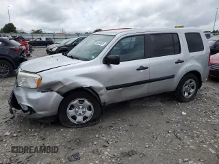 2014 Honda Pilot LX with VIN 5FNYF4H25EB047435, listed as a Copart auction lot 60564825 with 151,053 mi miles and Salvage title. Bid and sale history available at DreamBid. Image 1.