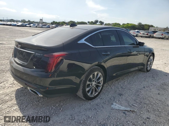 2020 Cadillac CT5 Premium Luxury z VIN 1G6DN5RKXL0124837, wystawiony jako Copart lot #59116035 z przebiegiem 90 731 mil mil oraz Szkoda całkowita • Salvage title. Historia ofert i sprzedaży dostępna na DreamBid. Obrazek 3.