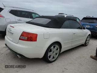 2005 Audi S4 z VIN WUARL48H65K901503, wystawiony jako Copart lot #76890114 z przebiegiem 104 022 mil mil oraz Nie do naprawy. Historia ofert i sprzedaży dostępna na DreamBid. Obrazek 3.