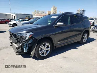 2020 GMC Terrain SLE with VIN 3GKALMEV5LL230538, listed as a Copart auction lot 49342685 with 60,078 mi miles and Salvage Title. Bid and sale history available at carsss.com. Image 1.