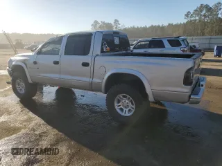 2002 Dodge Dakota SLT with VIN 1B7HG48N42S588224, listed as a Copart auction lot 87807265 with 69,817 mi miles and Salvage Title. Bid and sale history available at carsss.com. Image 2.