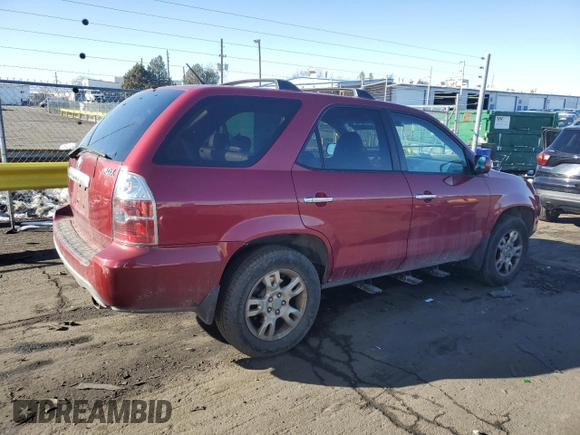 2004 Acura MDX Touring Pkg RES w/Nav with VIN 2HNYD189X4H531217, listed as a Copart auction lot 43146495 with 139,951 mi miles and Salvage Title. Bid and sale history available at carsss.com. Image 3.