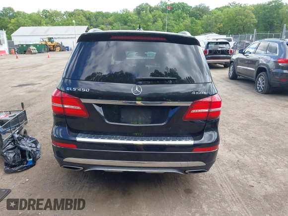 2017 Mercedes-Benz GLS 450 with VIN 4JGDF6EE0HA760910, listed as a IAAI auction lot 42210919 with 140,971 mi miles and . Bid and sale history available at DreamBid. Image 16.