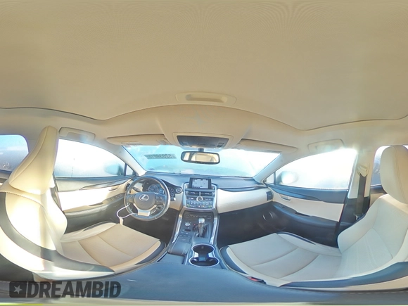 2017 Lexus NX 200t with VIN JTJYARBZ9H2074403, listed as a Copart auction lot 52039815 with 93,589 mi miles and Salvage Title. Bid and sale history available at DreamBid. Image 14.