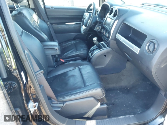2017 Jeep Compass Latitude with VIN 1C4NJDEB5HD165566, listed as a IAAI auction lot 41290480 with 107,267 mi miles and . Bid and sale history available at DreamBid. Image 5.