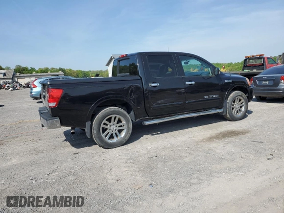 2012 Nissan Titan SV with VIN 1N6AA0EC3CN305453, listed as a Copart auction lot 55477425 with 79,501 mi miles and Salvage Title. Bid and sale history available at carsss.com. Image 3.