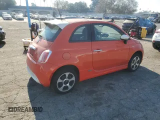 2016 FIAT 500e with VIN 3C3CFFGE4GT184019, listed as a Copart auction lot 41605715 with 36,051 mi miles and Clean Title. Bid and sale history available at carsss.com. Image 3.