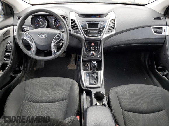2015 Hyundai Elantra SE with VIN 5NPDH4AE6FH632105, listed as a Copart auction lot 50212505 with 345,478 mi miles and Salvage Title. Bid and sale history available at DreamBid. Image 8.