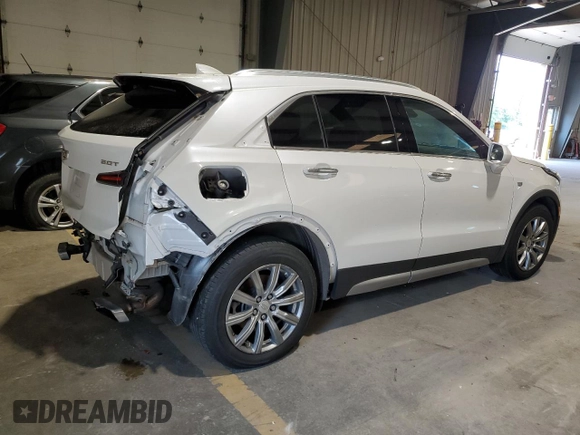 2019 Cadillac XT4 AWD Premium Luxury z VIN 1GYFZDR47KF103343, wystawiony jako Copart lot #60651465 z przebiegiem 91 936 mil mil oraz Szkoda całkowita • Salvage title. Historia ofert i sprzedaży dostępna na DreamBid. Obrazek 3.