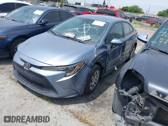 2022 Toyota Corolla LE with VIN 5YFEPMAE9NP305268, listed as a IAAI auction lot 41885120 with 32,304 mi miles. Bid and sale history available at carsss.com. Image 23.