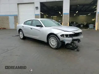 2018 Dodge Charger Police with VIN 2C3CDXKT1JH330040, listed as a Copart auction lot 43053615 with 116,523 mi miles and Salvage Title. Bid and sale history available at carsss.com. Image 14.
