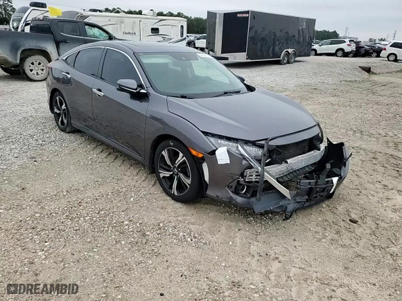 2016 Honda Civic Sedan Touring with VIN 2HGFC1F91GH630288, listed as a Copart auction lot 45594185 with 187,615 mi miles and Salvage Title. Bid and sale history available at carsss.com. Image 11.