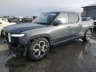 2022 Rivian R1T Adventure Package with VIN 7FCTGAAA5NN014941, listed as a Copart auction lot 43771755 with 43,410 mi miles and Salvage Title. Bid and sale history available at carsss.com. Image 1.