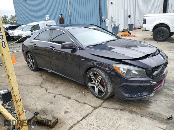 2016 Mercedes-Benz CLA 250 with VIN WDDSJ4GB8GN337622, listed as a Copart auction lot 61073255 with Not provided miles and Clean title. Bid and sale history available at DreamBid. Image 4.