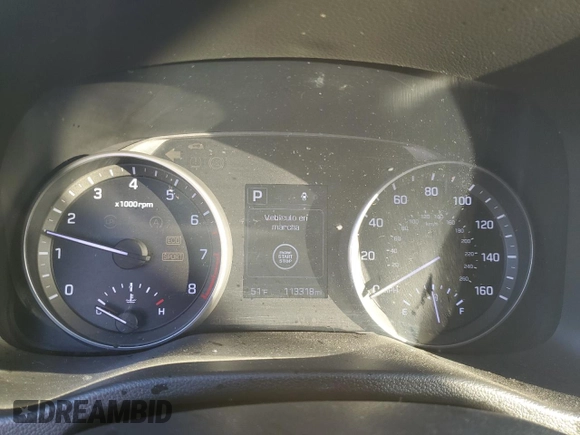 2017 Hyundai Elantra Limited with VIN 5NPD84LFXHH139293, listed as a Copart auction lot 49239355 with 113,318 mi miles and Salvage Title. Bid and sale history available at DreamBid. Image 9.