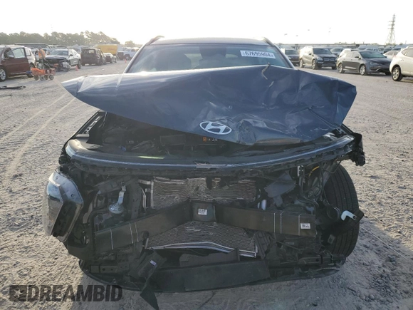 2024 Hyundai Kona SEL with VIN KM8HB3AB4RU046429, listed as a Copart auction lot 67695904 with 9,300 mi miles and Salvage Title. Bid and sale history available at carsss.com. Image 5.