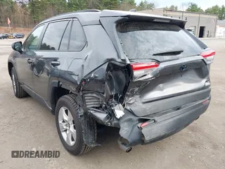 2021 Toyota RAV4 Hybrid LE with VIN 4T3LWRFV3MU041338, listed as a IAAI auction lot 42106979 with 48,765 mi miles. Bid and sale history available at carsss.com. Image 6.