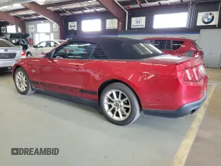 2010 Ford Mustang GT with VIN 1ZVBP8FH2A5100327, listed as a Copart auction lot 58474295 with 50,752 mi miles and Salvage title. Bid and sale history available at DreamBid. Image 2.