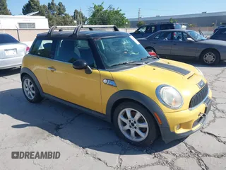 2008 MINI Hardtop S with VIN WMWMF73568TT90383, listed as a IAAI auction lot 42211410 with 98,055 mi miles and . Bid and sale history available at DreamBid. Image 1.