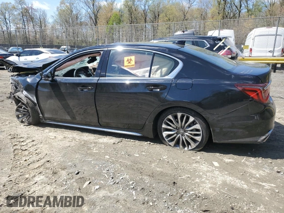 2018 Acura RLX Technology z VIN JH4KC1F57JC001444, wystawiony jako Copart lot #52251545 z przebiegiem Nie podano mil oraz Szkoda całkowita • Salvage title. Historia ofert i sprzedaży dostępna na DreamBid. Obrazek 2.