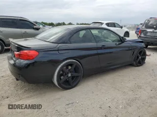 2015 BMW 4 Series 435i with VIN WBA3T3C59FP738972, listed as a Copart auction lot 50323265 with 131,982 mi miles and Salvage Title. Bid and sale history available at carsss.com. Image 3.