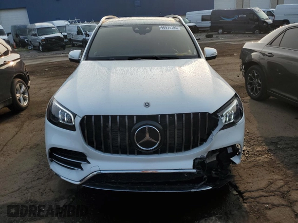2022 Mercedes-Benz GLS with VIN 4JGFF5KE5NA634979, listed as a Copart auction lot 60974103 with 24,159 mi miles. Bid and sale history available at carsss.com. Image 5.