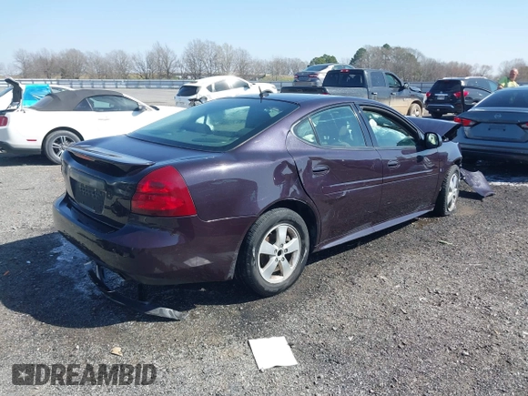 2007 Pontiac Grand Prix z VIN 2G2WP552371177822, wystawiony jako IAAI lot #41802854 z przebiegiem 105 913 mil mil oraz . Historia ofert i sprzedaży dostępna na DreamBid. Obrazek 4.