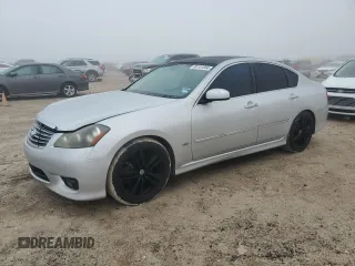 2008 Infiniti M45 with VIN JNKBY01E28M500031, listed as a Copart auction lot 86181694 with 262,519 mi miles and Salvage Title. Bid and sale history available at carsss.com. Image 1.
