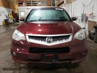 2009 Acura RDX Tech Pkg with VIN 5J8TB185X9A006006, listed as a Copart auction lot 48622895 with 134,508 mi miles and Clean Title. Bid and sale history available at carsss.com. Image 5.