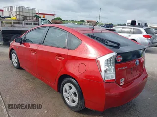 2010 Toyota Prius II with VIN JTDKN3DU1A0148782, listed as a IAAI auction lot 42146946 with 215,379 mi miles. Bid and sale history available at carsss.com. Image 3.