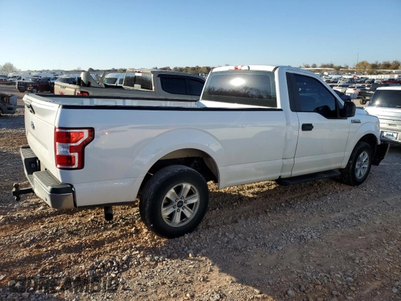 2018 Ford F-150 XL with VIN 1FTMF1C5XJKE40780, listed as a Copart auction lot 74917504 with Not provided miles and Salvage title. Bid and sale history available at DreamBid. Image 3.