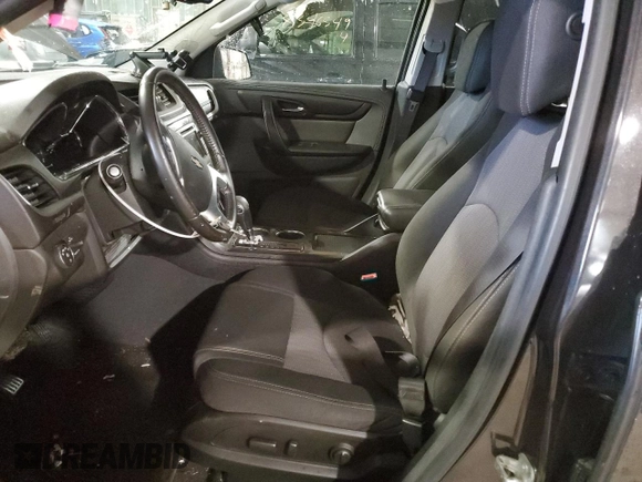 2017 Chevrolet Traverse LT with VIN 1GNKRGKD2HJ175189, listed as a Copart auction lot 87111054 with 127,673 mi miles and Salvage Title. Bid and sale history available at DreamBid. Image 7.