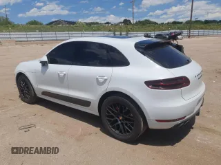 2017 Porsche Macan GTS with VIN WP1AG2A51HLB53890, listed as a Copart auction lot 60327315 with 64,446 mi miles and Salvage title. Bid and sale history available at DreamBid. Image 2.