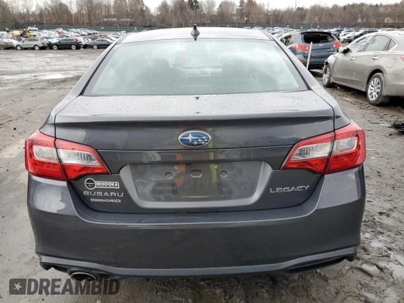 2018 Subaru Legacy Premium with VIN 4S3BNAC66J3011116, listed as a Copart auction lot 49407404 with 57,300 mi miles. Bid and sale history available at carsss.com. Image 6.