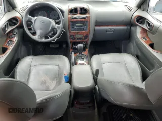 2002 Hyundai Santa Fe GLS with VIN KM8SC73D42U208557, listed as a Copart auction lot 51815115 with 124,730 mi miles and Clean Title. Bid and sale history available at carsss.com. Image 8.