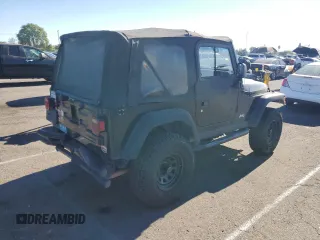 2005 Jeep Wrangler Rubicon with VIN 1J4FA69SX5P343826, listed as a Copart auction lot 69074374 with 179,610 mi miles and Salvage Title. Bid and sale history available at carsss.com. Image 3.