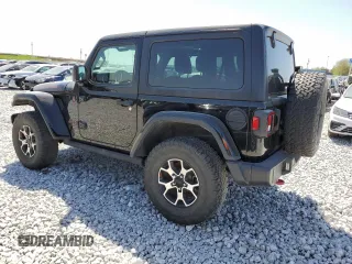 2021 Jeep Wrangler Rubicon with VIN 1C4HJXCG8MW663191, listed as a Copart auction lot 46419825 with 43,894 mi miles and Salvage title. Bid and sale history available at DreamBid. Image 2.