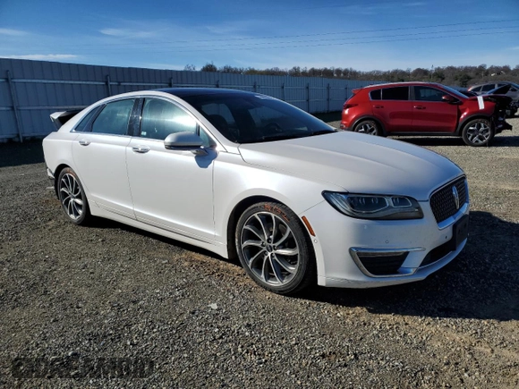 2017 Lincoln MKZ Reserve with VIN 3LN6L5FC9HR665521, listed as a Copart auction lot 44633035 with 105,522 mi miles and Salvage title. Bid and sale history available at DreamBid. Image 4.