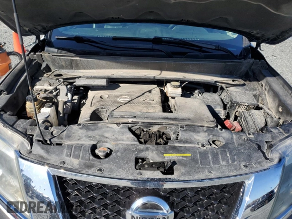 2015 Nissan Pathfinder SV with VIN 5N1AR2MM8FC694538, listed as a Copart auction lot 54192395 with 255,344 mi miles and Clean Title. Bid and sale history available at carsss.com. Image 12.