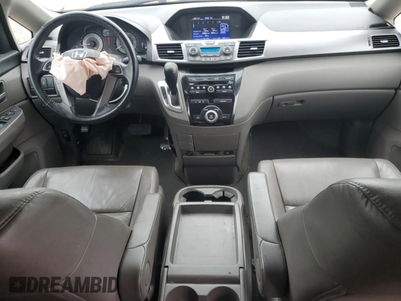 2013 Honda Odyssey EX-L with VIN 5FNRL5H62DB048370, listed as a Copart auction lot 63013465 with 129,552 mi miles and Salvage title. Bid and sale history available at DreamBid. Image 8.