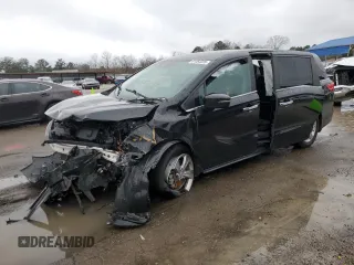 2020 Honda Odyssey EX with VIN 5FNRL6H53LB035641, listed as a Copart auction lot 41454235 with 123,281 mi miles and Salvage Title. Bid and sale history available at DreamBid. Image 1.