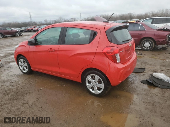 2020 Chevrolet Spark LS with VIN KL8CB6SA8LC400058, listed as a Copart auction lot 48338095 with 89,556 mi miles and Salvage Title. Bid and sale history available at DreamBid. Image 2.
