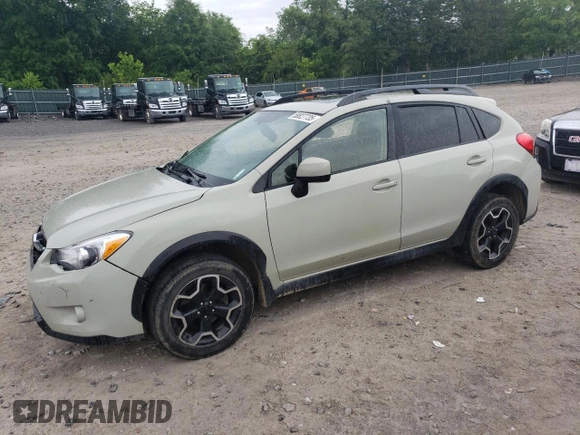 2014 Subaru Crosstrek Premium z VIN JF2GPAVC0EH201605, wystawiony jako Copart lot #58827735 z przebiegiem 143 762 mil mil oraz Szkoda całkowita • Salvage title. Historia ofert i sprzedaży dostępna na DreamBid. Obrazek 1.