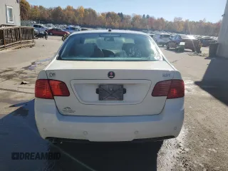 2008 Saab 9-5 with VIN YS3ED49G183503444, listed as a Copart auction lot 75895214 with 146,179 mi miles and Salvage Title. Bid and sale history available at carsss.com. Image 6.