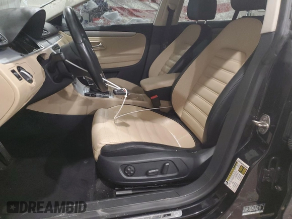 2014 Volkswagen CC R-Line with VIN WVWBP7AN9EE540545, listed as a Copart auction lot 82663144 with 103,402 mi miles and Salvage Title. Bid and sale history available at carsss.com. Image 7.