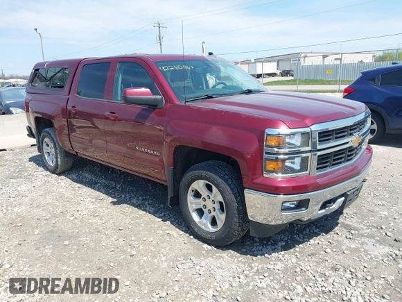 2015 Chevrolet Silverado 1500 LT with VIN 3GCUKREC0FG428366, listed as a IAAI auction lot 42210969 with 118,352 mi miles and . Bid and sale history available at DreamBid. Image 1.