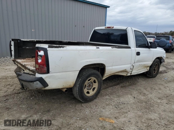 2004 Chevrolet Silverado 1500 Work Truck with VIN 1GCEC14X74Z184106, listed as a Copart auction lot 88104755 with 0 mi miles and Salvage Title. Bid and sale history available at carsss.com. Image 3.