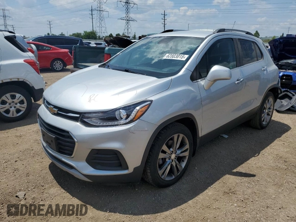 2020 Chevrolet Trax LT with VIN 3GNCJLSB4LL302206, listed as a Copart auction lot 62803015 with 154,836 mi miles and Salvage title. Bid and sale history available at DreamBid. Image 1.